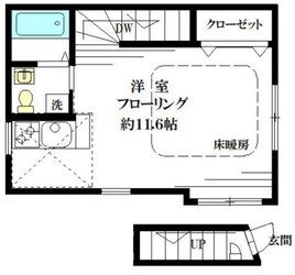 アクチュエル富士見台の物件間取画像